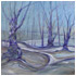 Snow-Path oil paintings by Tom Gass